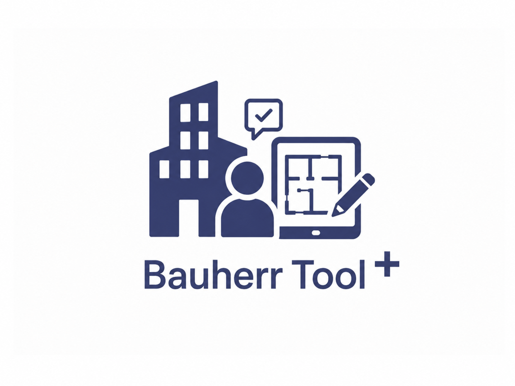 Vorschau des Bauherr-Tools: übersichtliche App, mit der Bauherren ihr Projekt, Termine und Entscheidungen im Blick behalten.